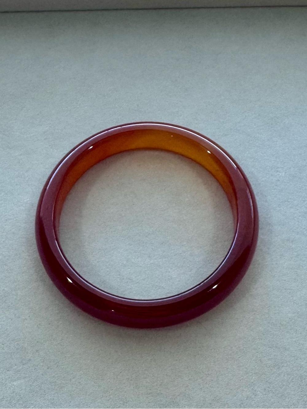 Red chalcedony Bangle - Women Jewelry